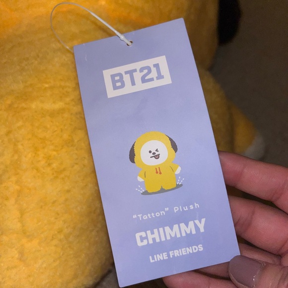 Chimmy BT21 Tatoon Plush - Picture 2 of 3